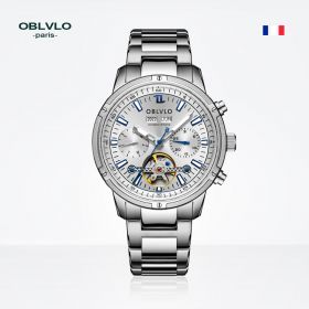 OBLVLO CM Series Mens Designer Watches Steel Automatic Watch CM-T-YWY