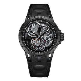 OBLVLO Cyber Sports Watch Skeleton Automatic Watch For Men-LM-BBB