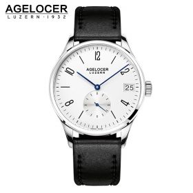 Agelocer Luzern SS/Whit/LE - A3350 Auto