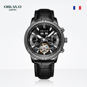 OBLVLO CM Series Mens Designer Watches Steel Automatic Watch CM-T-BBBL