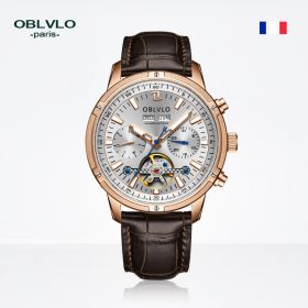 OBLVLO CM Series Mens Designer Watches Steel Automatic Watch CM-T-PWS
