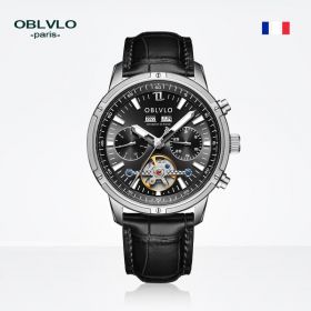 OBLVLO CM Series Mens Designer Watches Steel Automatic Watch CM-T-YBB