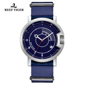 1980S Limited Edition SS/Blue/NY - Reef Tiger RT6305 Automatic