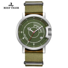 1980S Limited Edition SS/Green/NY - Reef Tiger RT6305 Automatic