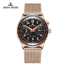 Limited Edition Respect RG/Black/RG Men watch - RT8600 Auto