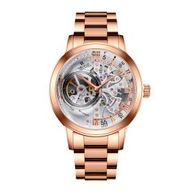 OBLVLO Phantom Skeleton Watches Steel Automatic Watches VM-PWP
