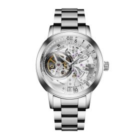 OBLVLO Phantom Skeleton Watches Steel Automatic Watches-VM-YWY